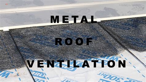 metal roof condensation control